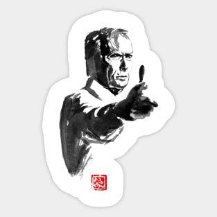 dirty harry Sticker